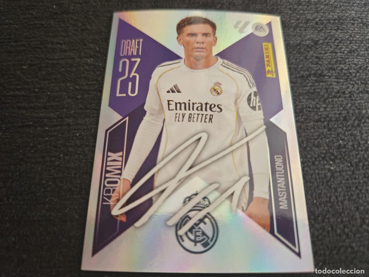 Cromos de f&uacute;tbol: LIGA ESTE 2026 2027 26 27 MASTANTUONO REAL MADRID DRAFT KROMIX 23 N&ordm; 16