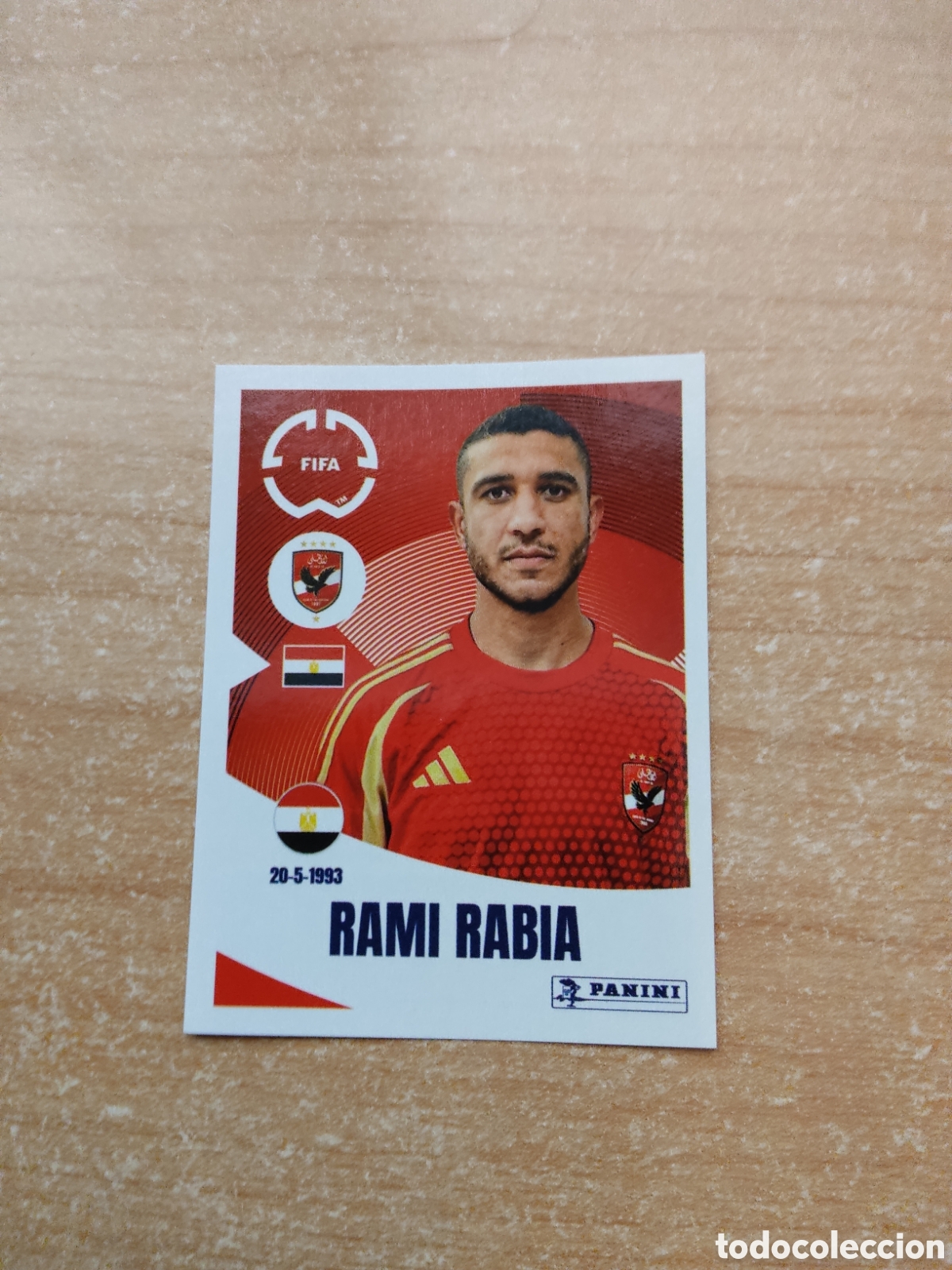 Cromos de f&uacute;tbol: 46 RAMI RABIA AL AHLY FIFA CLUB WORLD CUP 2025