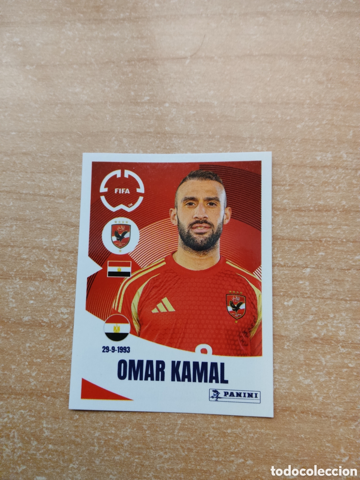 Cromos de f&uacute;tbol: 47 OMAR KAMAL AL AHLY FIFA CLUB WORLD CUP 2025