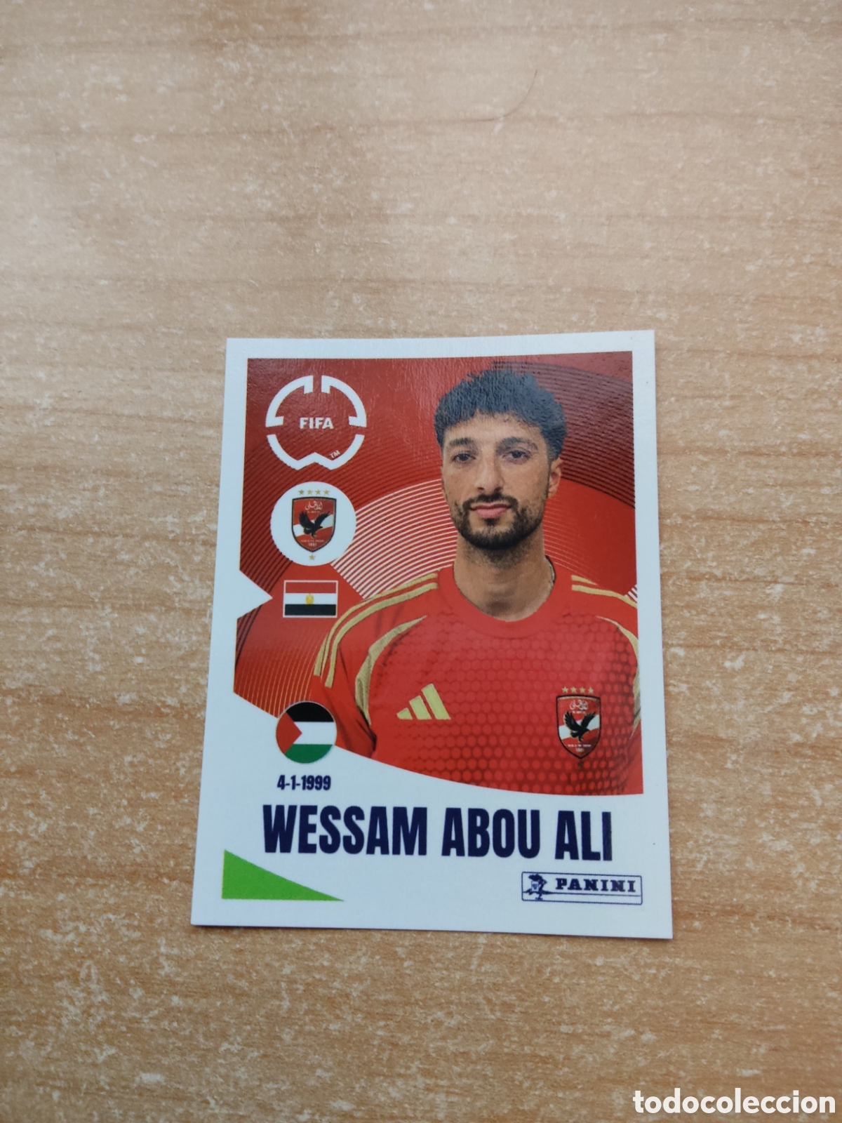Cromos de f&uacute;tbol: 54 WESSAM ABOU ALI AL AHLY FIFA CLUB WORLD CUP 2025