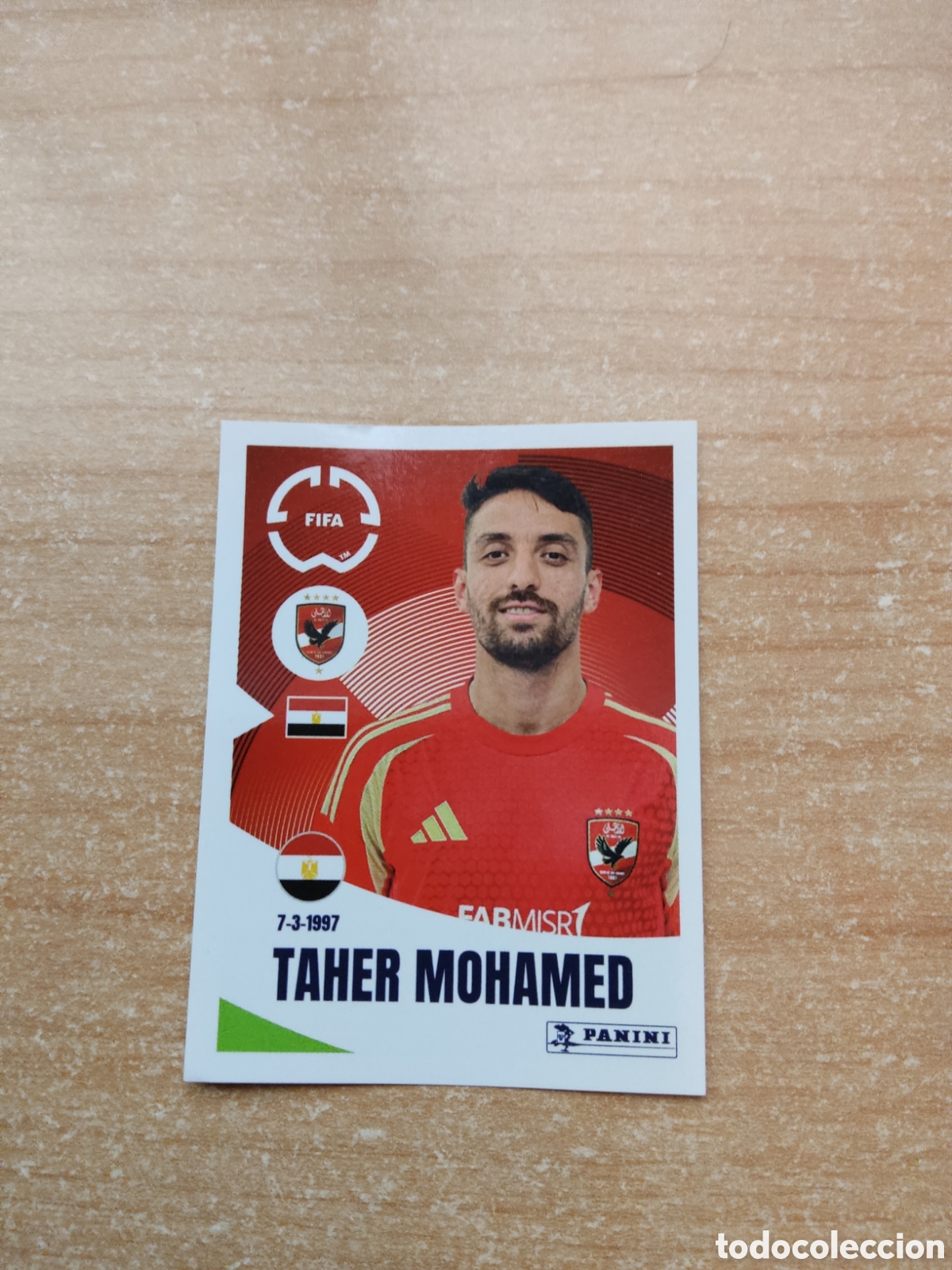 Cromos de f&uacute;tbol: 57 TAHER MOHAMED AL AHLY FIFA CLUB WORLD CUP 2025
