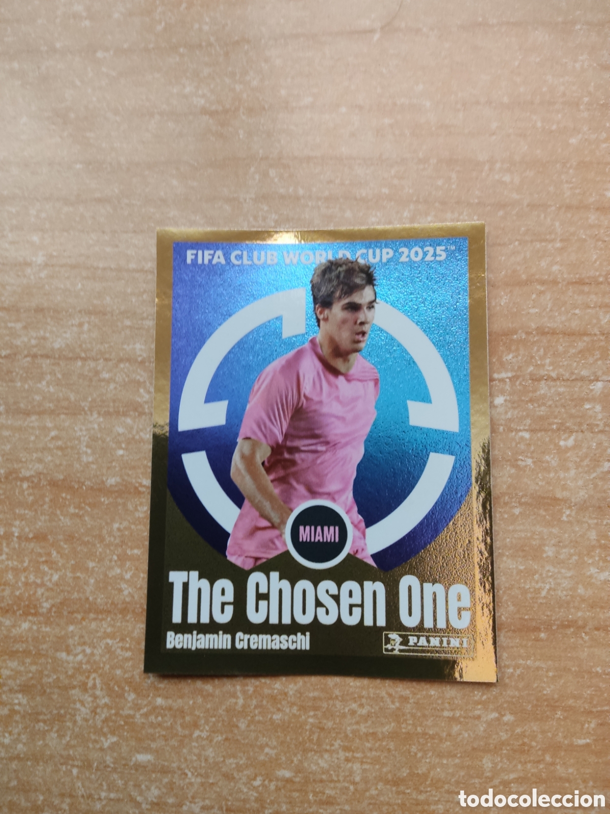 Cromos de f&uacute;tbol: 60 BENJAMIN CREMASCHI INTER MIAMI THE CROWD HERO FIFA CLUB WORLD CUP 2025
