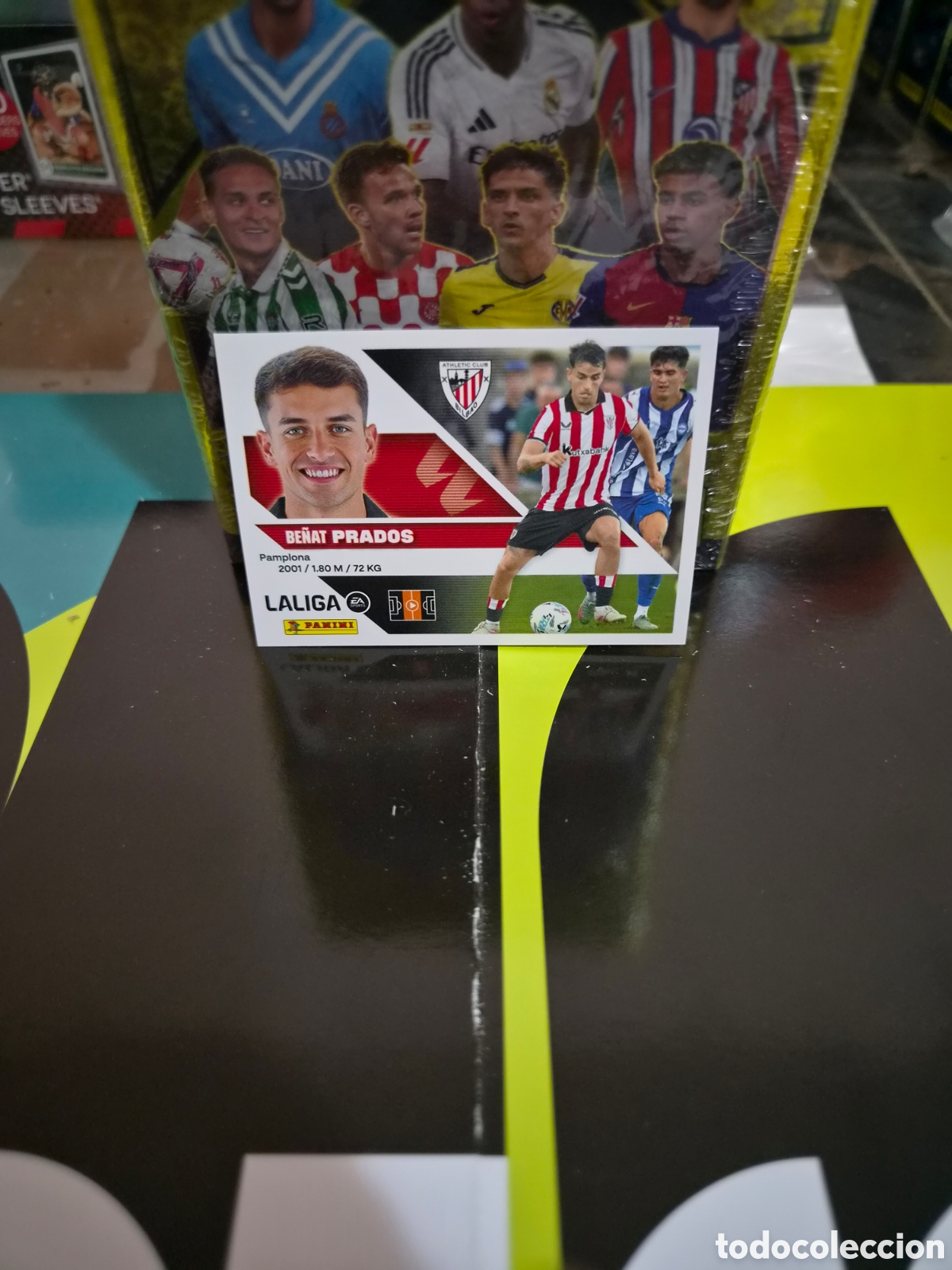 Cromos de f&uacute;tbol: N&deg;13Bis Athletic de Bilbao Prados Liga Este 26/27