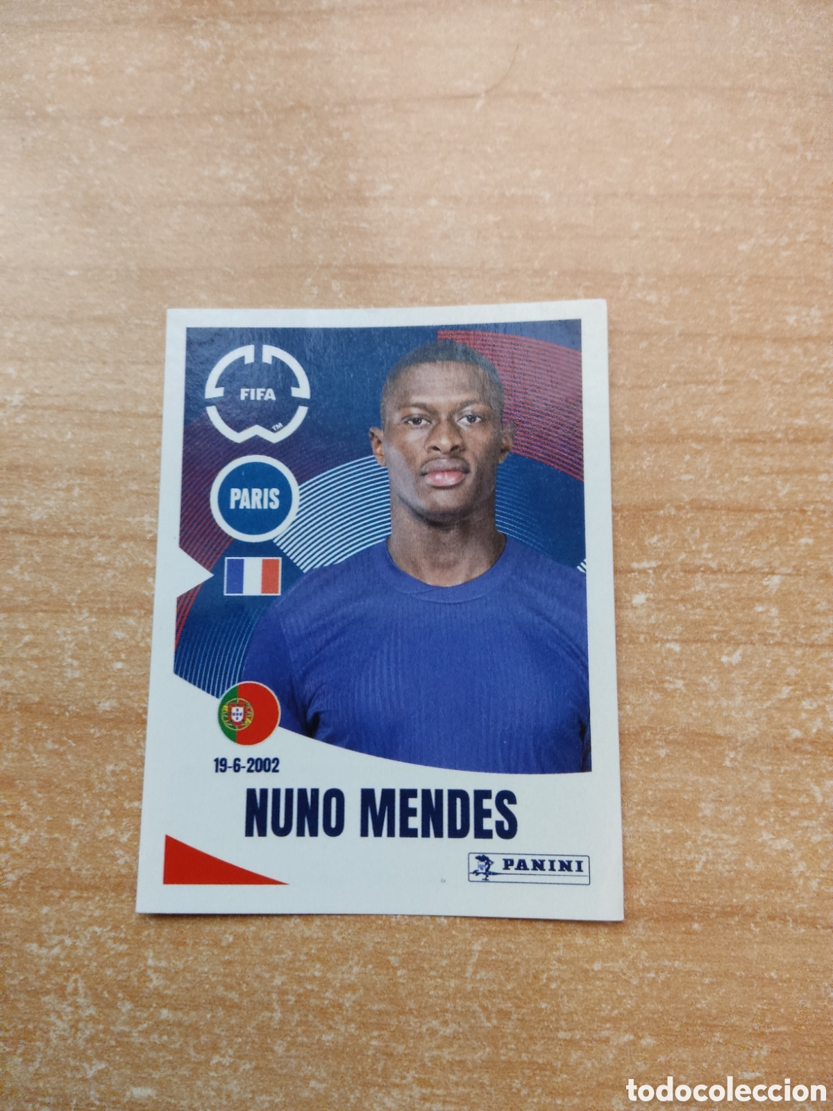 Cromos de f&uacute;tbol: 65 NUNO MENDES PSG FIFA CLUB WORLD CUP 2025