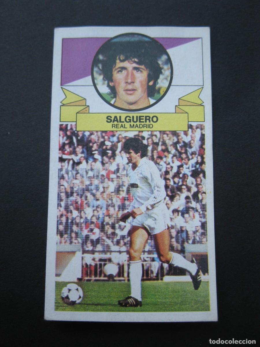 Cromos de f&uacute;tbol: SALGUERO (REAL MADRID) - CAMPEONATO DE LIGA 85/86 - EDICIONES ESTE.