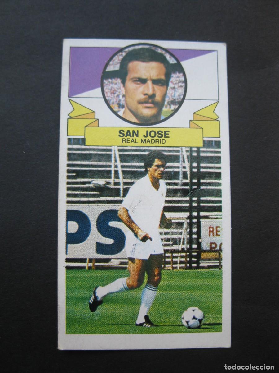 Cromos de Futebol: SAN JOSE (REAL MADRID) - CAMPEONATO DE LIGA 85/86 - EDICIONES ESTE.