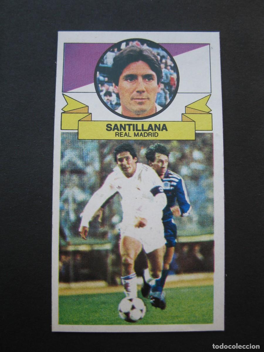 Cromos de f&uacute;tbol: SANTILLANA (REAL MADRID) - CAMPEONATO DE LIGA 85/86 - EDICIONES ESTE.