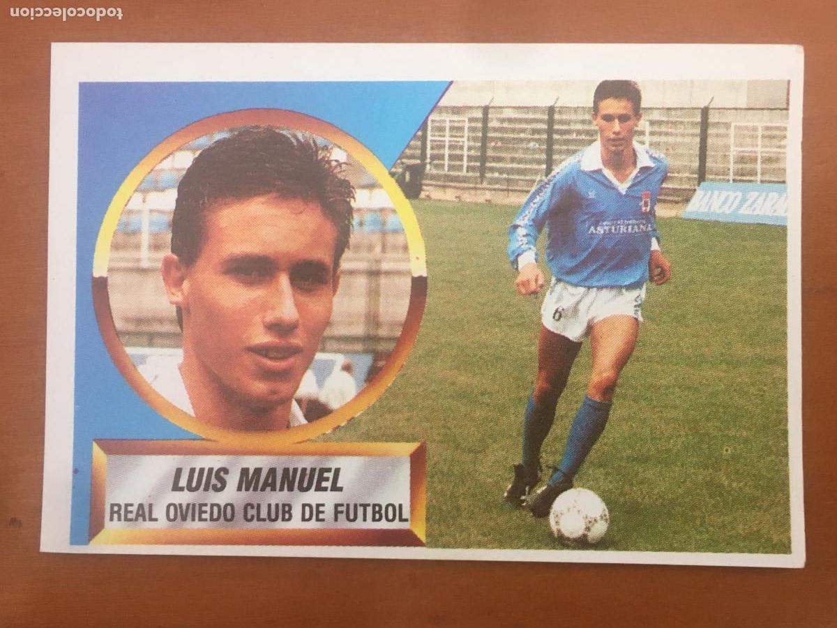 Figurine di Calcio: luis manuel oviedo dificil cromo liga 88 89 1988 1989 ediciones este nunca pegado nuevo de sobre