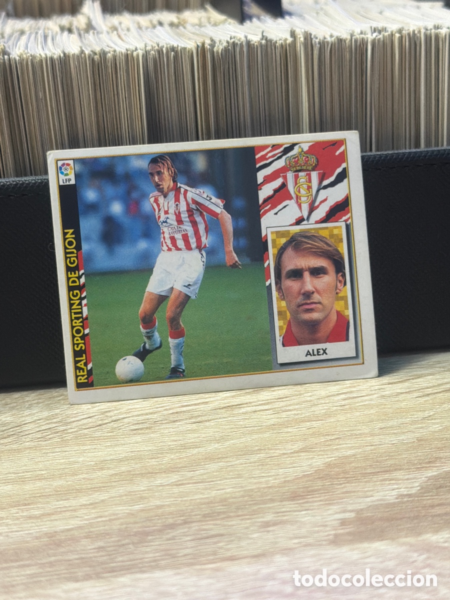 Cromos de f&uacute;tbol: LIGA 97 98 - Alex - Sporting de Gij&oacute;n - Coloca - Ediciones Este - sin pegar