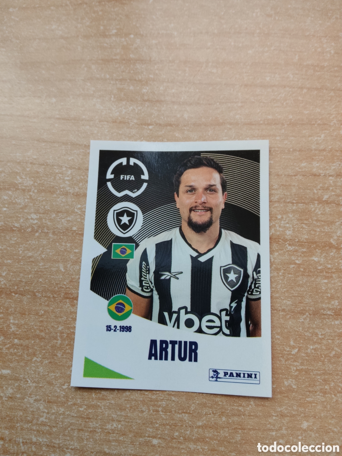 Cromos de f&uacute;tbol: 113 ARTUR BOTAFOGO FIFA CLUB WORLD CUP 2025