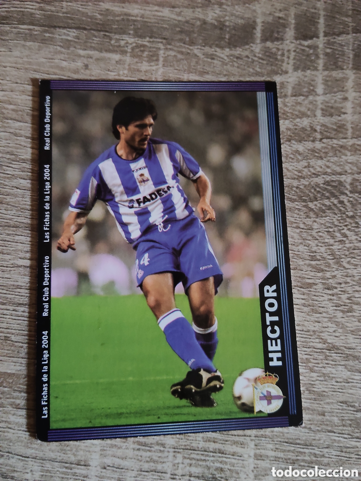 Cromos de f&uacute;tbol: Mundicromo las fichas de la liga 2004 76 H&eacute;ctor Deportivo de la Coru&ntilde;a