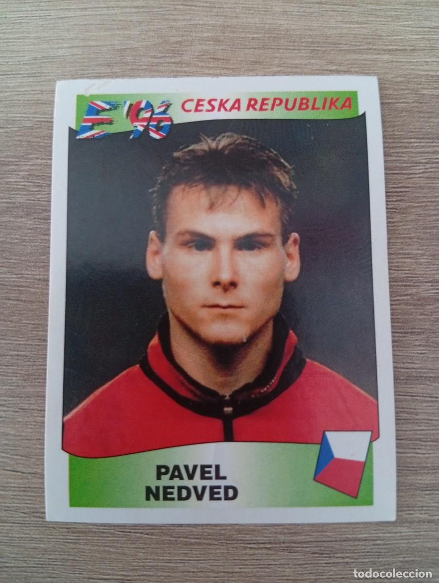 Cromos de f&uacute;tbol: PAVEL NEDVED 227 REPUBLICA CHECA EURO EUROCOPA 1996 96 PANINI NUNCA PEGADO
