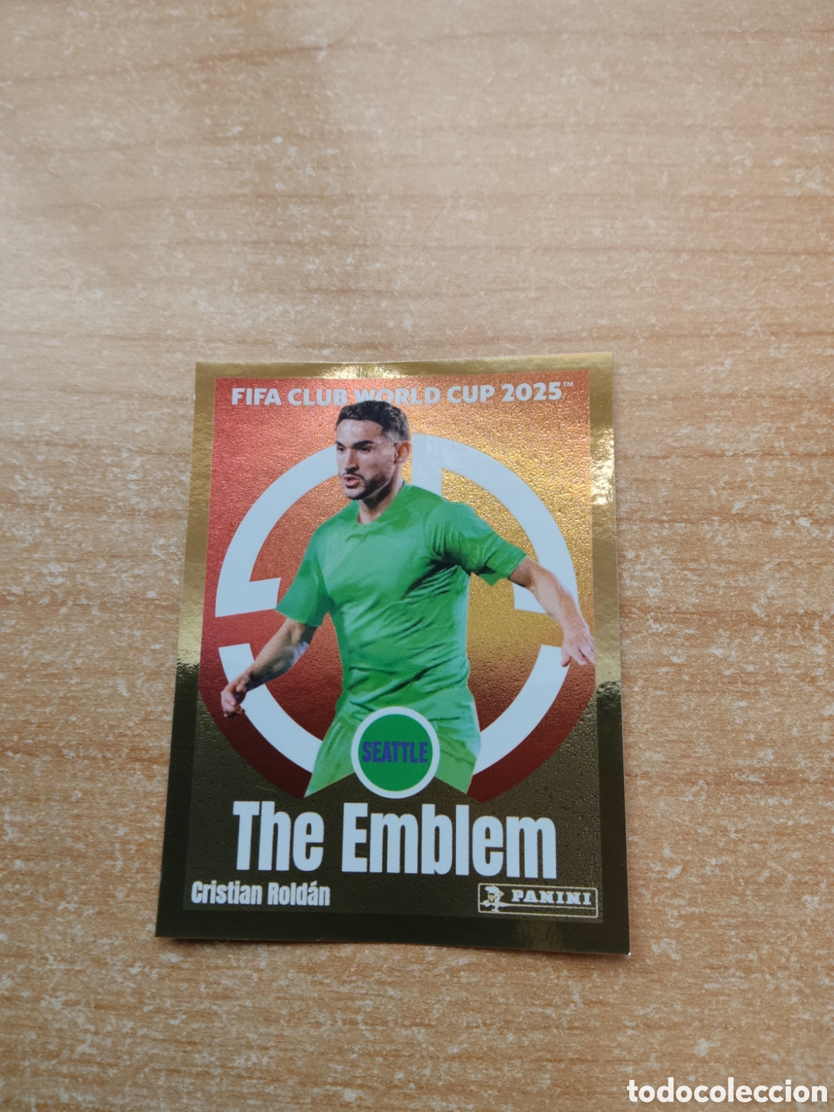 Cromos de f&uacute;tbol: 116 CRISTIAN ROLDAN SEATLE THE EMBLEM FIFA CLUB WORLD CUP 2025