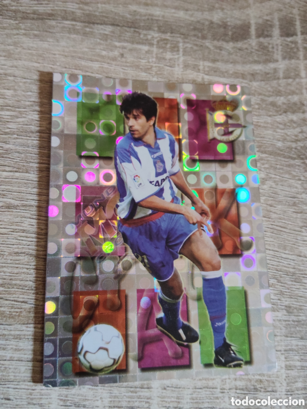 Cromos de f&uacute;tbol: Mundicromo las fichas de la liga 2004 80 Valeron Deportivo de la Coru&ntilde;a