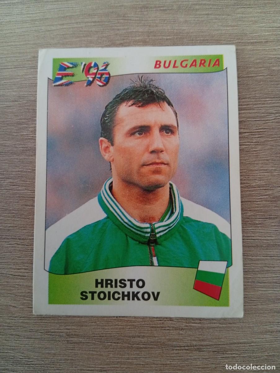 Cromos de f&uacute;tbol: HRISTO STOICHKOV 152 BULGARIA EURO EUROCOPA 1996 96 PANINI NUNCA PEGADO