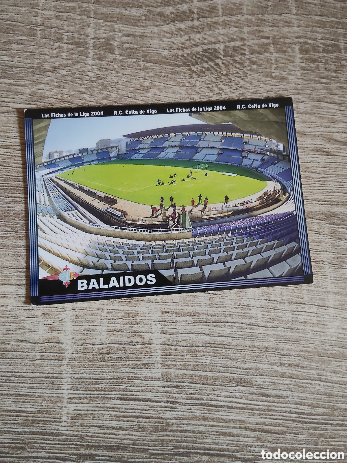 Cromos de f&uacute;tbol: Mundicromo las fichas de la liga 2004 83 Balaidos