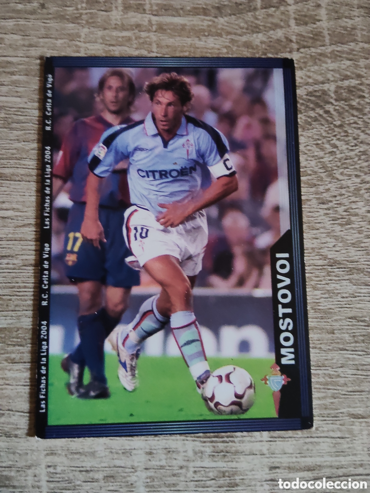 Cromos de f&uacute;tbol: Mundicromo las fichas de la liga 2004 100 Mostovoi Celta de Vigo