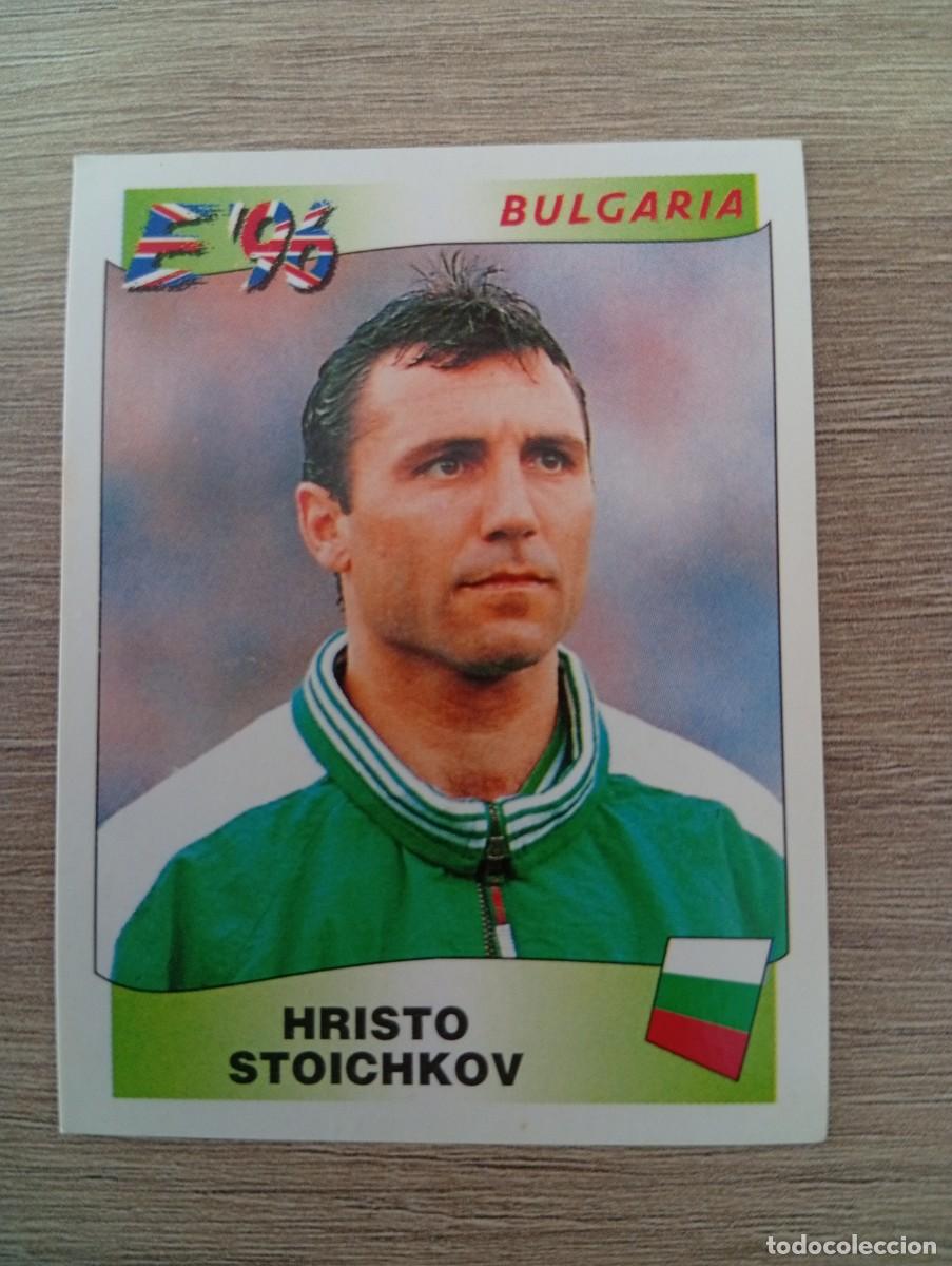 Cromos de f&uacute;tbol: HRISTO STOICHKOV 152 BULGARIA EURO EUROCOPA 1996 96 PANINI NUNCA PEGADO