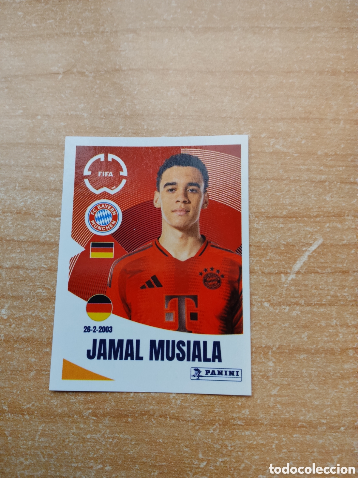Cromos de f&uacute;tbol: 125 MUSIALA BAYERN MUNICH FIFA CLUB WORLD CUP 2025