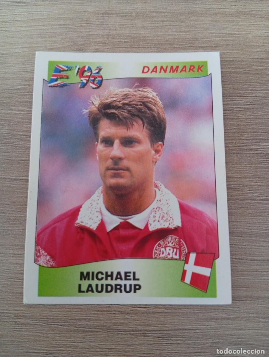 Cromos de f&uacute;tbol: MICHAEL LAUDRUP 287 DINAMARCA EURO EUROCOPA 1996 96 PANINI NUNCA PEGADO