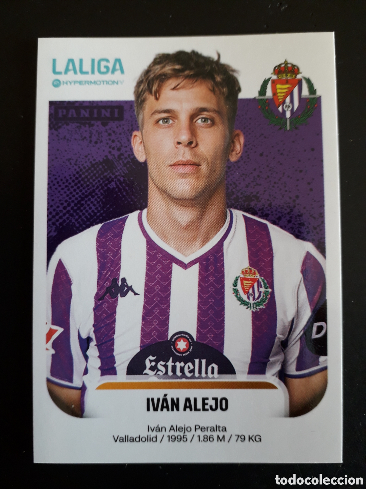 Cromos de f&uacute;tbol: IV&Aacute;N ALEJO VALLADOLID N&deg; 394 LALIGA HYPERMOTION 25 26 2025 2026 PANINI SIN PEGAR PEDIDO M&Iacute;NIMO 3&euro;