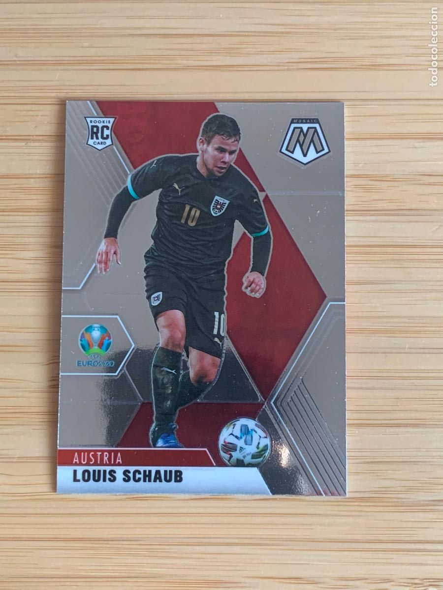 Cromos de f&uacute;tbol: LOUIS SCHAUB - AUSTRIA - PANINI MOSAIC EURO2020