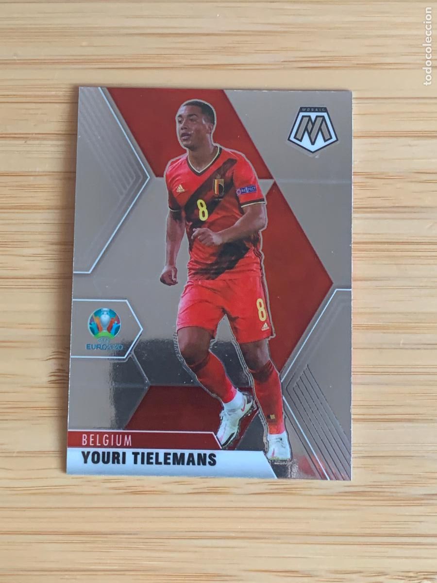 Cromos de f&uacute;tbol: YOURI TIELEMANS - BELGIUM - PANINI MOSAIC EURO2020
