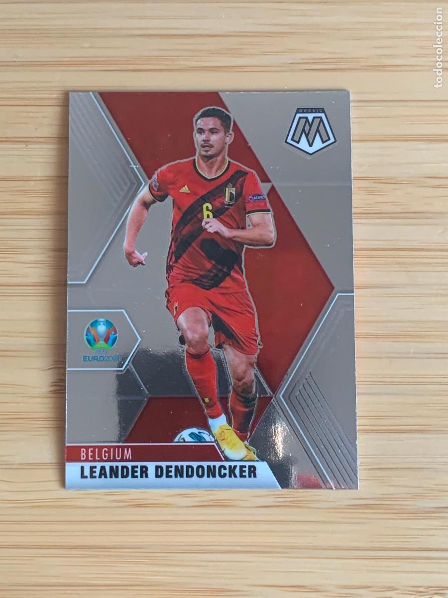 Cromos de f&uacute;tbol: LEANDER DENDONCKER - BELGIUM - PANINI MOSAIC EURO2020