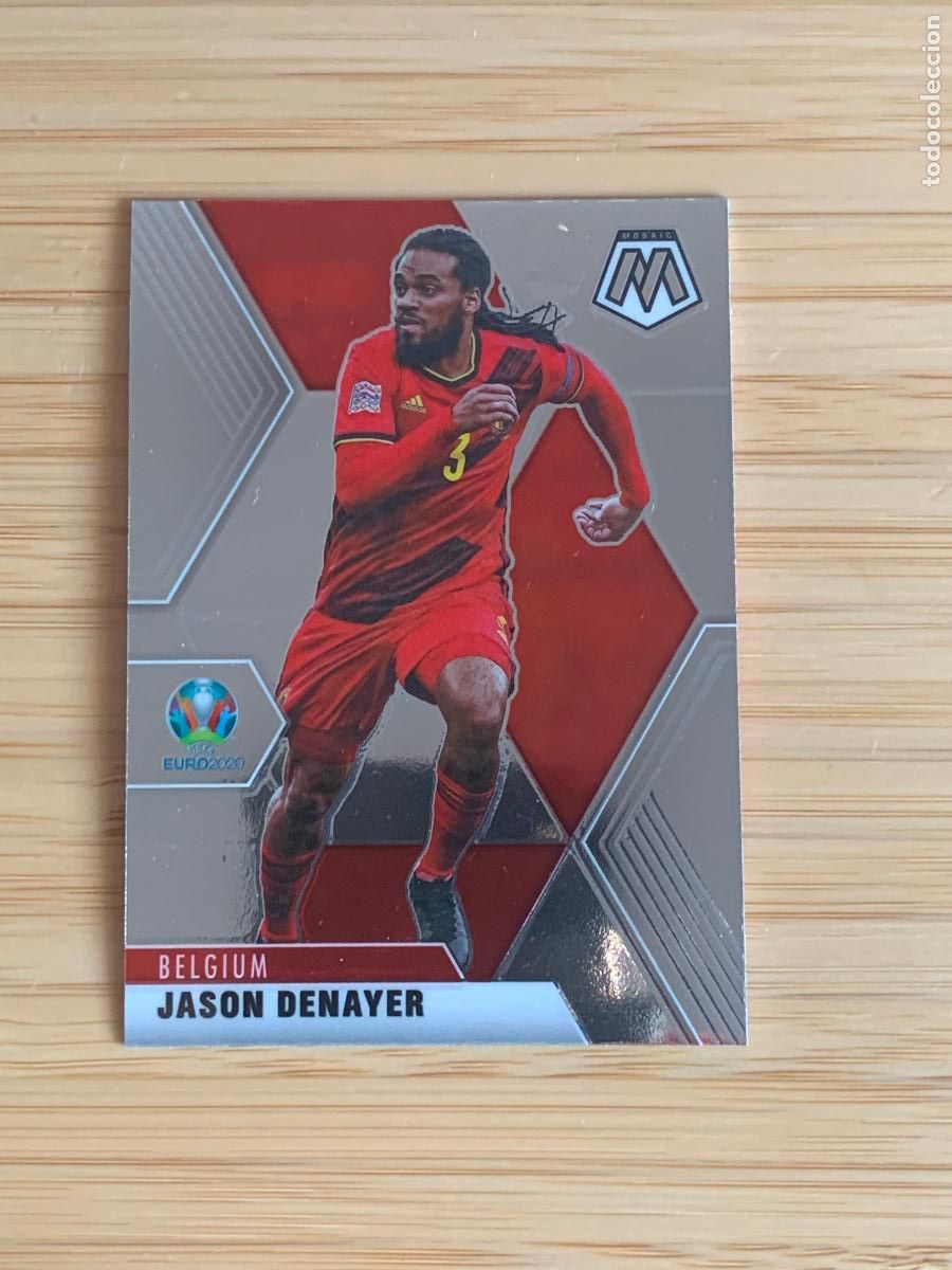 Football Stickers: JASON DENAYER - BELGIUM - PANINI MOSAIC EURO2020