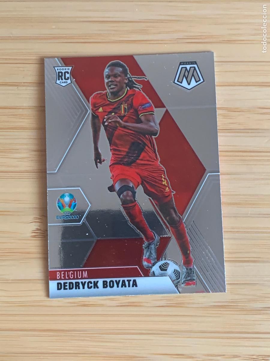 Football Stickers: DEDRYCK BOYATA - BELGIUM - PANINI MOSAIC EURO2020