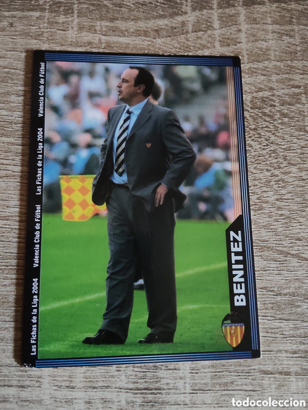 Football Stickers: Mundicromo las fichas de la liga 2004 111 Ben&iacute;tez Valencia