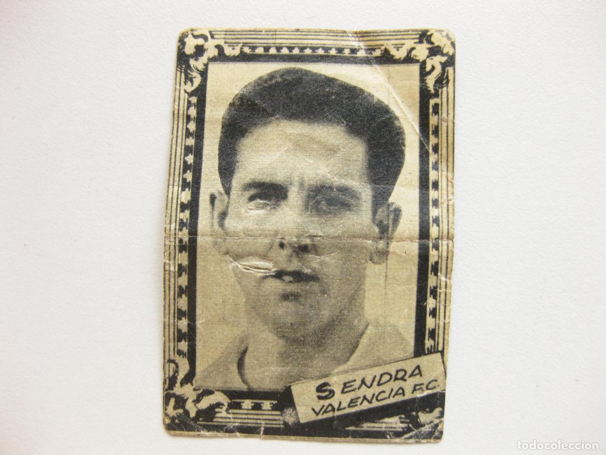 Football Stickers: CROMO OBSEQUIO DE SENDRA. VALENCIA FUTBOL CLUB. ALBUM DEL CAMPEONATO DE LIGA 1959. EDITORIAL FHER