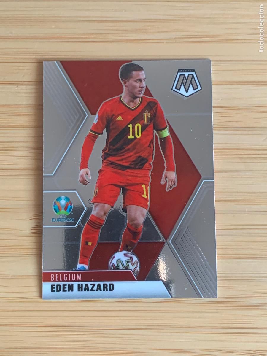 Football Stickers: EDEN HAZARD - BELGIUM - PANINI MOSAIC EURO2020