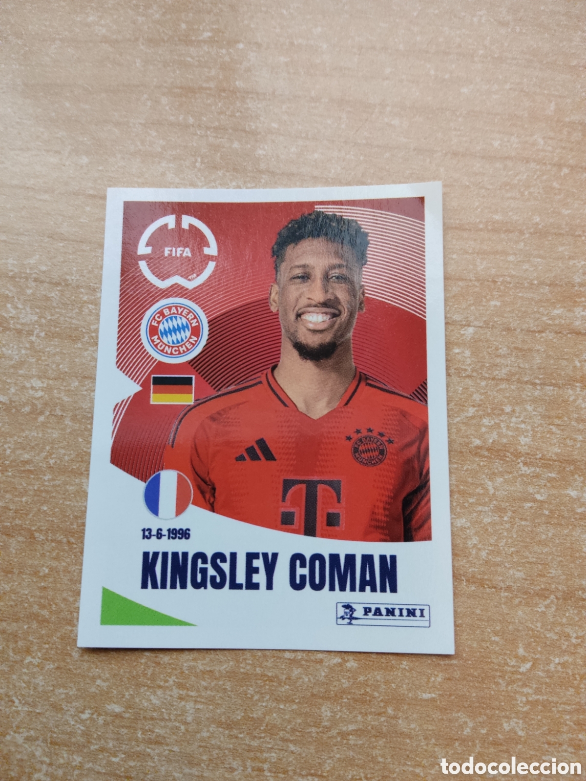 Football Stickers: 135 COMAN BAYERN MUNICH FIFA CLUB WORLD CUP 2025