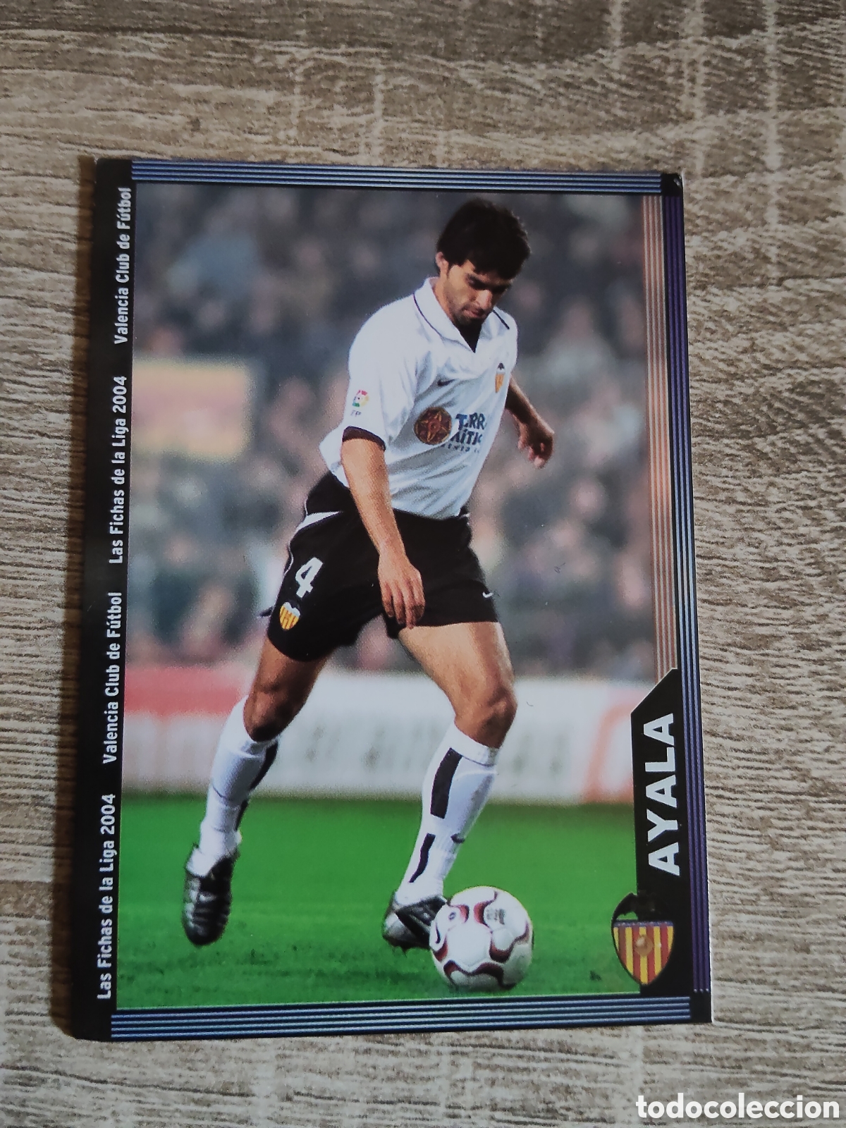Football Stickers: Mundicromo las fichas de la liga 2004 115 Ayala Valencia