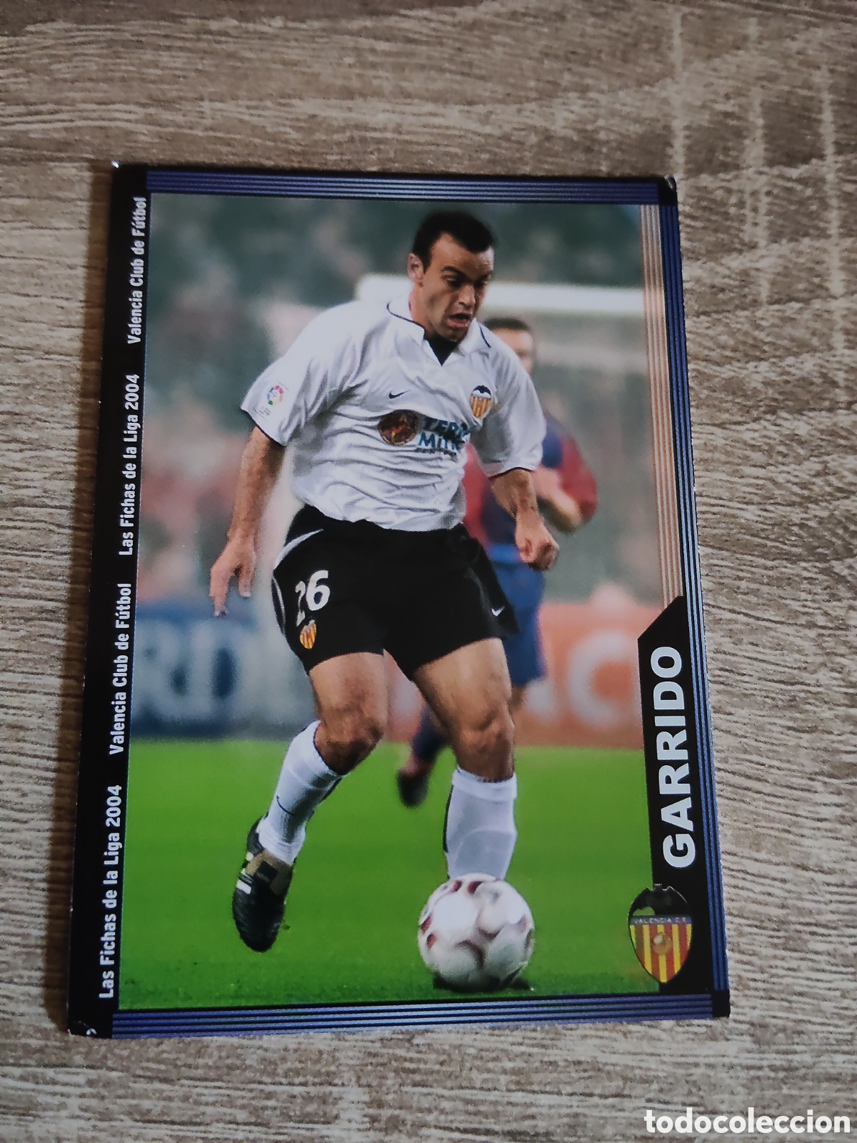 Football Stickers: Mundicromo las fichas de la liga 2004 116 Garrido Valencia