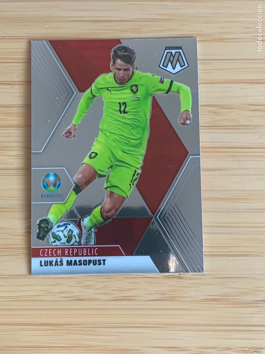 Football Stickers: LUKAS MASOPUST - CZECH REPUBLIC - PANINI MOSAIC EURO2020