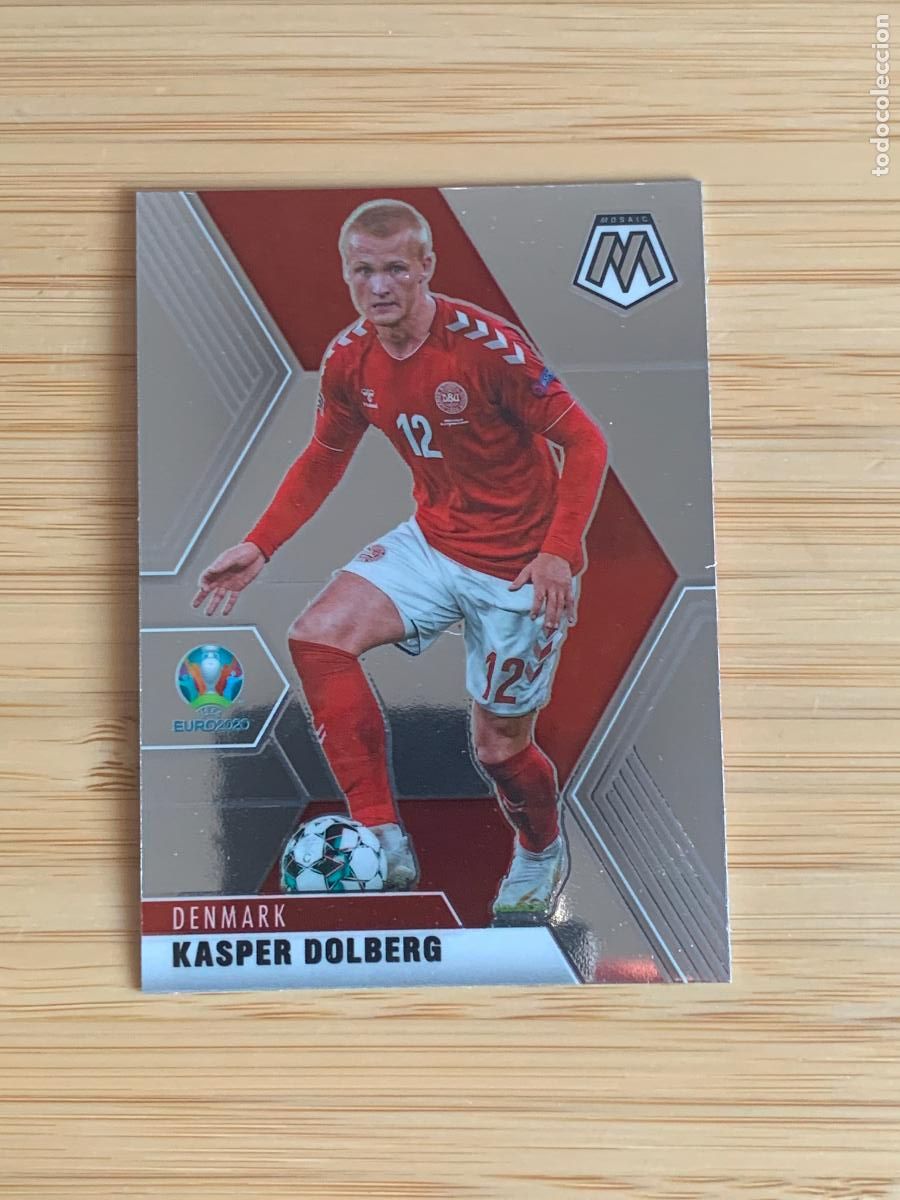 Figurine di Calcio: KASPER DOLBERG - DENMARK - PANINI MOSAIC EURO2020