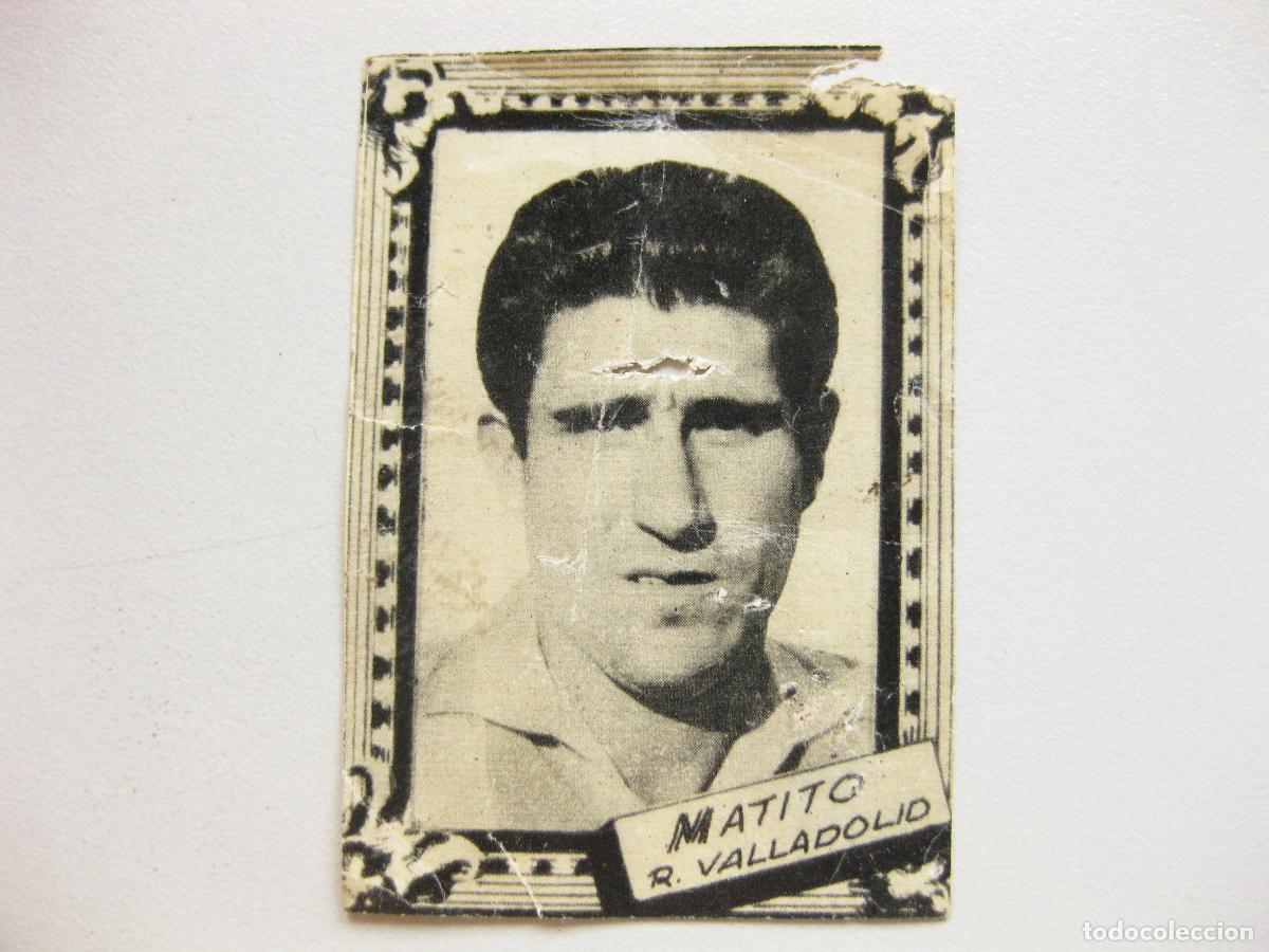 Football Stickers: CROMO DE MATITO. REAL VALLADOLID CLUB DE FUTBOL. ALBUM DEL CAMPEONATO DE LIGA 1959. EDITORIAL FHER