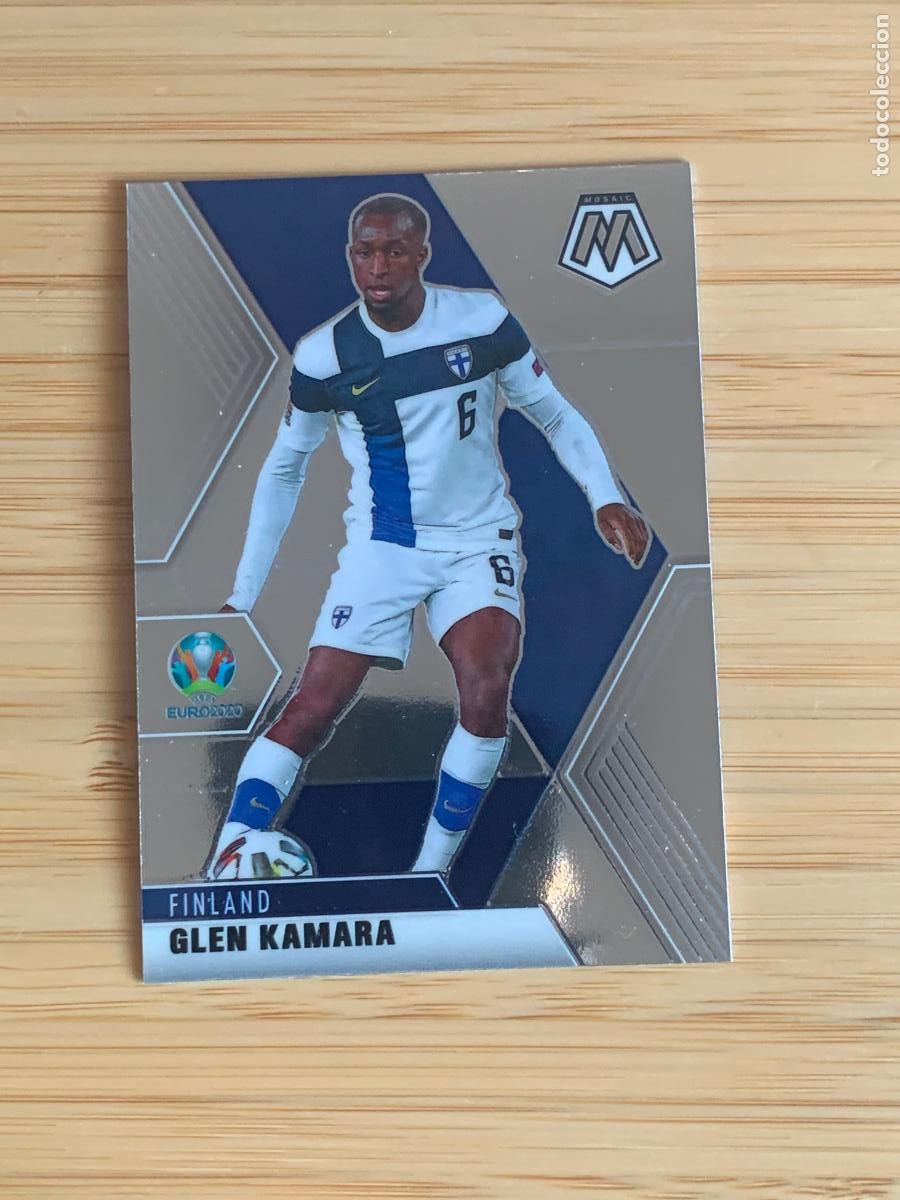 Football Stickers: GLEN KAMARA - FINLAND - PANINI MOSAIC EURO2020
