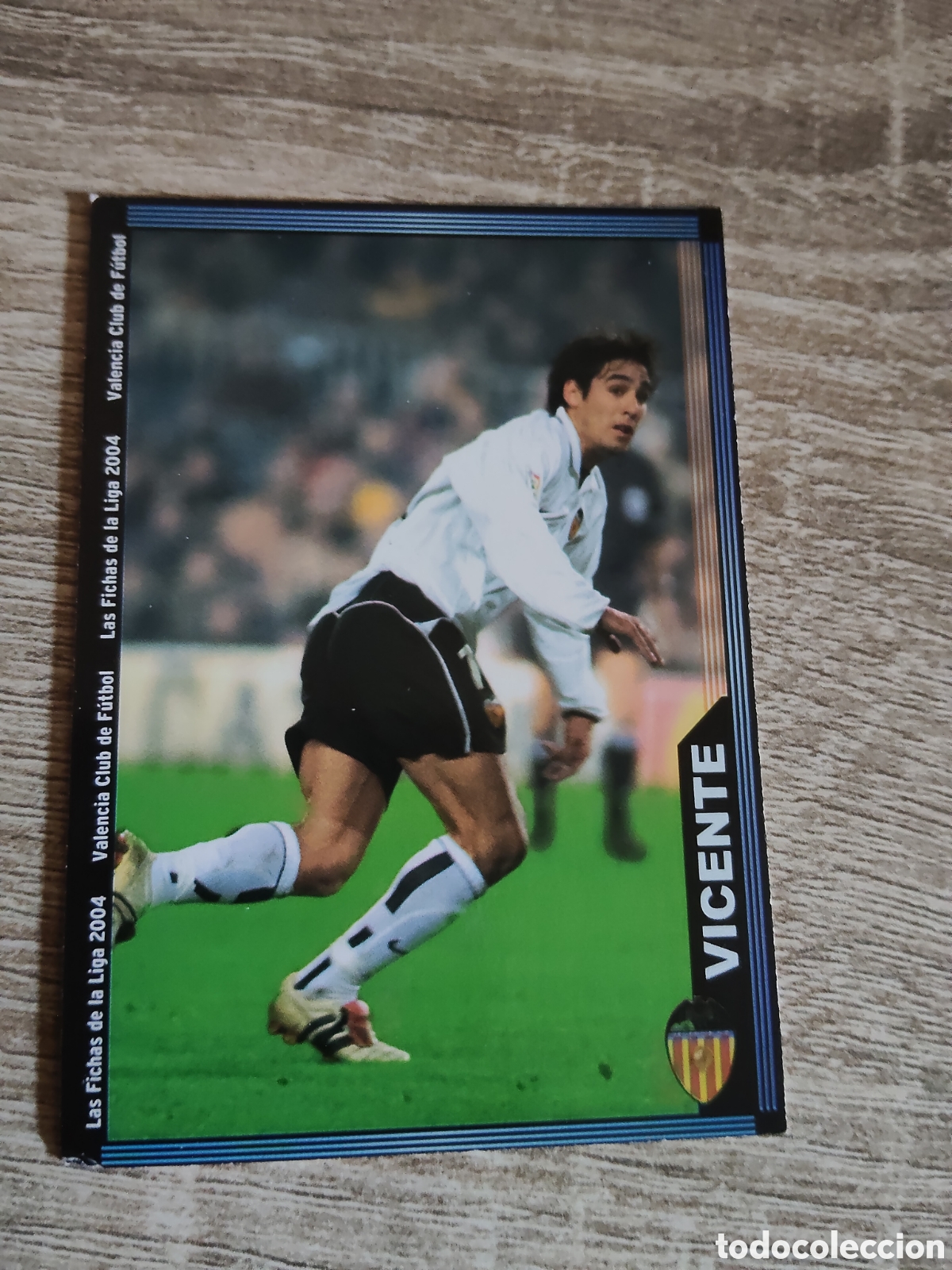 Football Stickers: Mundicromo las fichas de la liga 2004 129 Vicente Valencia