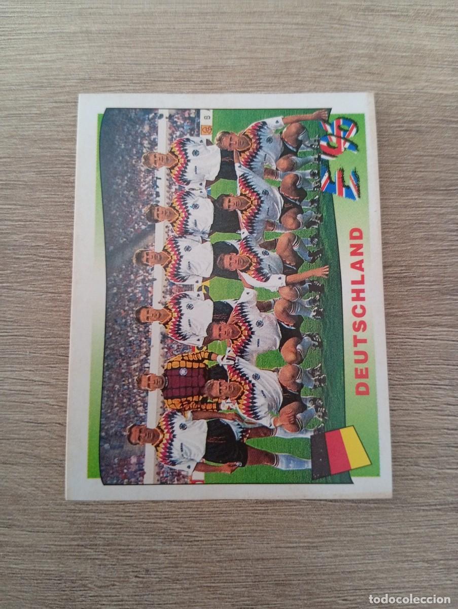 Figurine di Calcio: ALINEACION ALEMANIA 196 EURO EUROCOPA 1996 96 PANINI NUNCA PEGADO