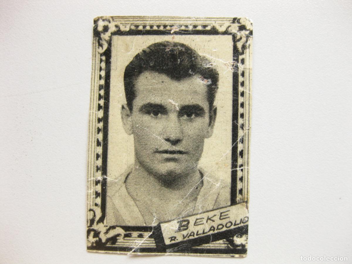Football Stickers: CROMO DE BEKE. REAL VALLADOLID FUTBOL CLUB. ALBUM DEL CAMPEONATO DE LIGA 1959. EDITORIAL FHER