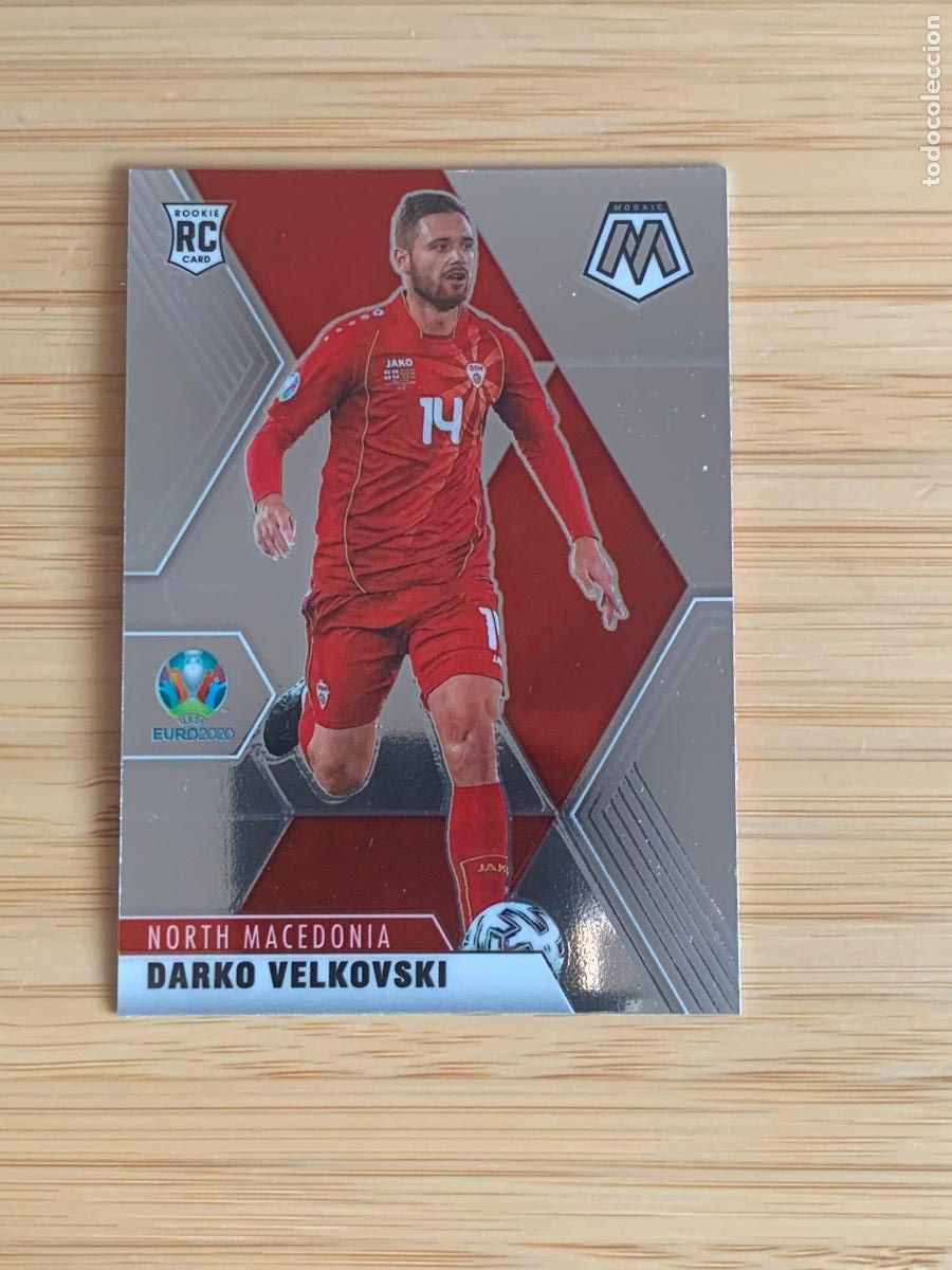 Cromos de f&uacute;tbol: DARKO VELKOVSKI - NORTH MACEDONIA - PANINI MOSAIC EURO2020