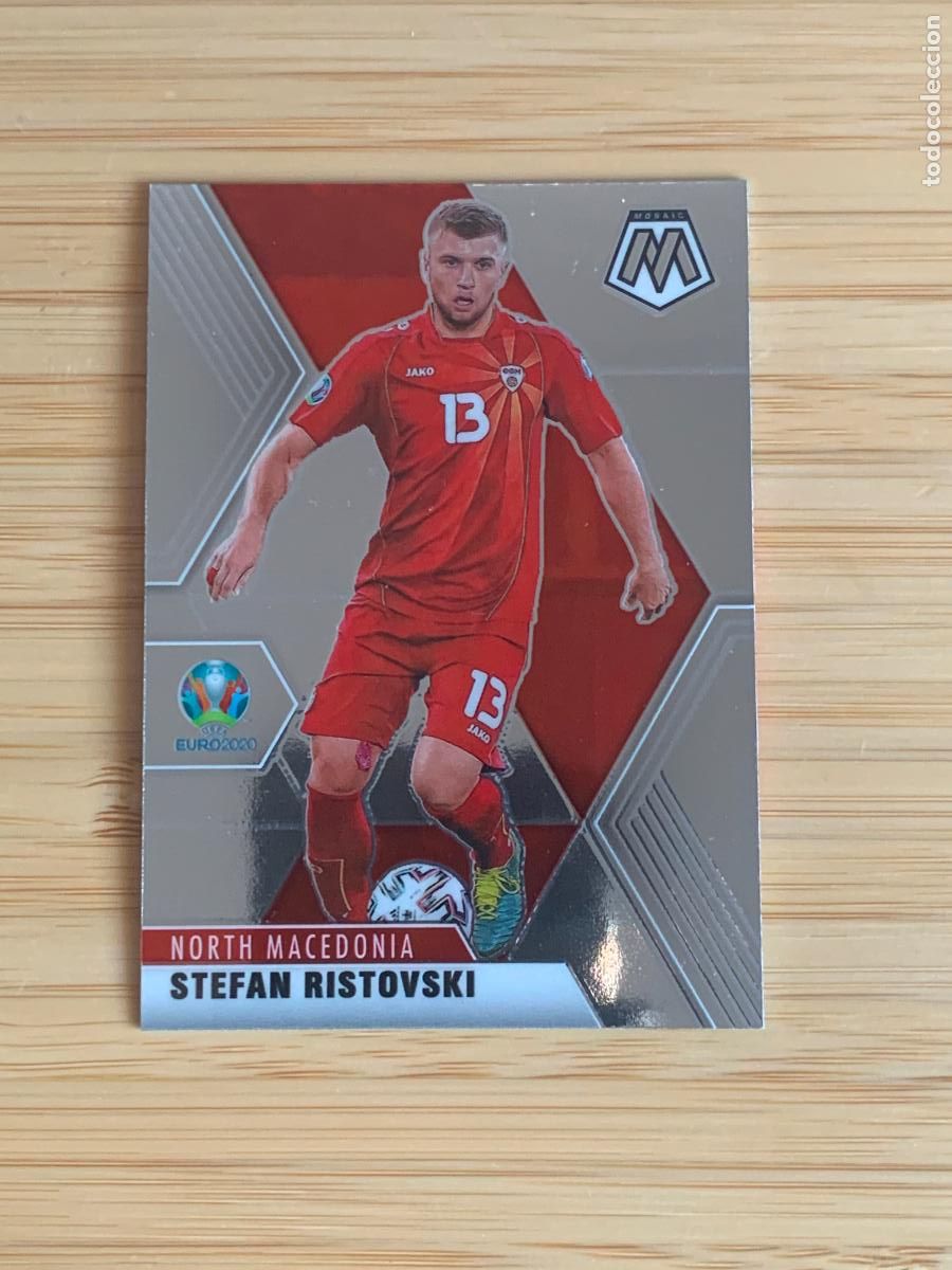 Cromos de f&uacute;tbol: STEFAN RISTOVSKI - NORTH MACEDONIA - PANINI MOSAIC EURO2020