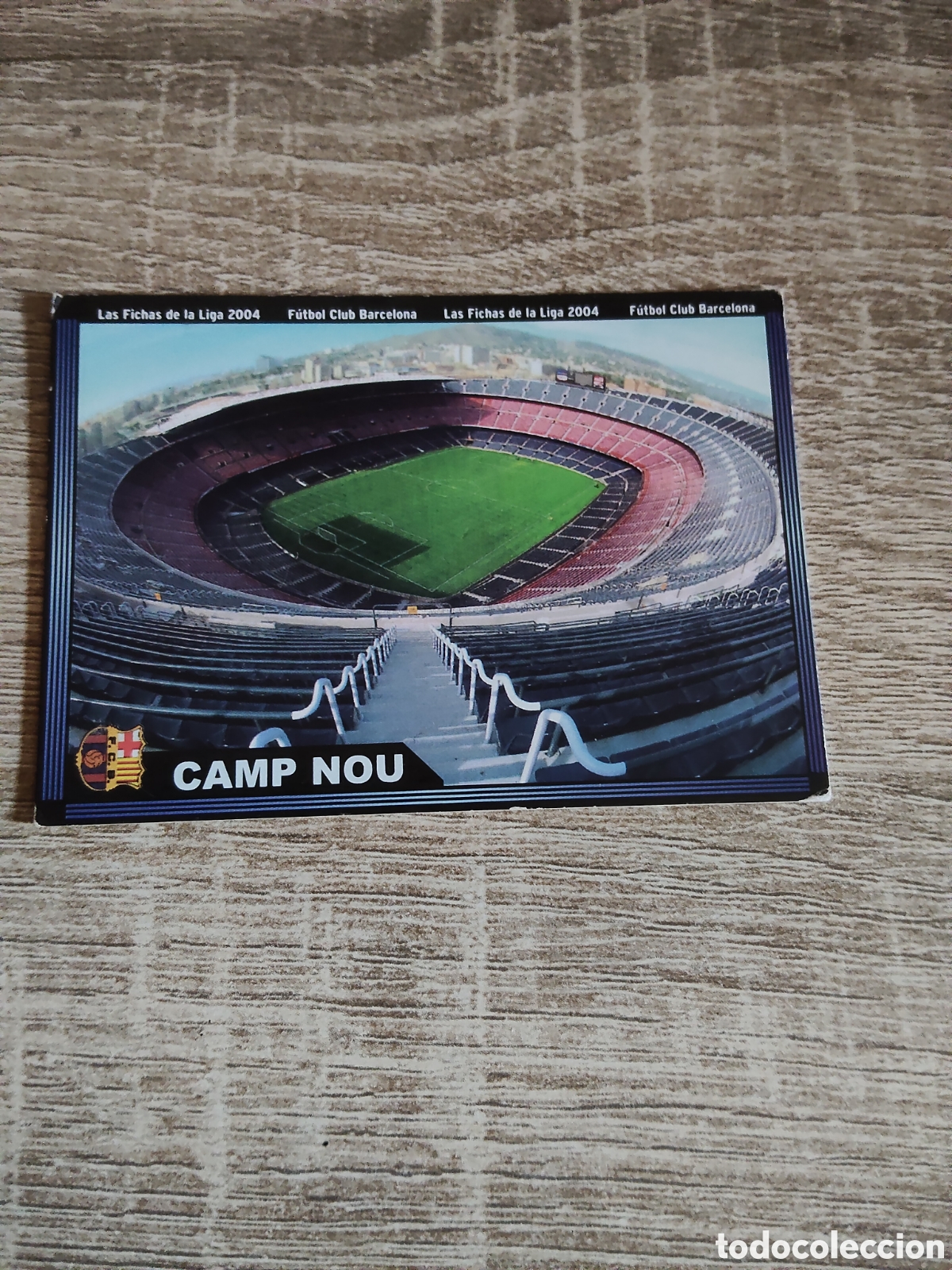 Cromos de f&uacute;tbol: Mundicromo las fichas de la liga 2004 137 Camp Nou