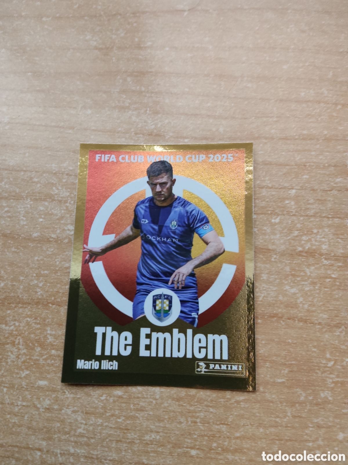 Cromos de f&uacute;tbol: 148 MARIO ILICH AUCKLAND CITY THE EMBLEM FIFA CLUB WORLD CUP 2025