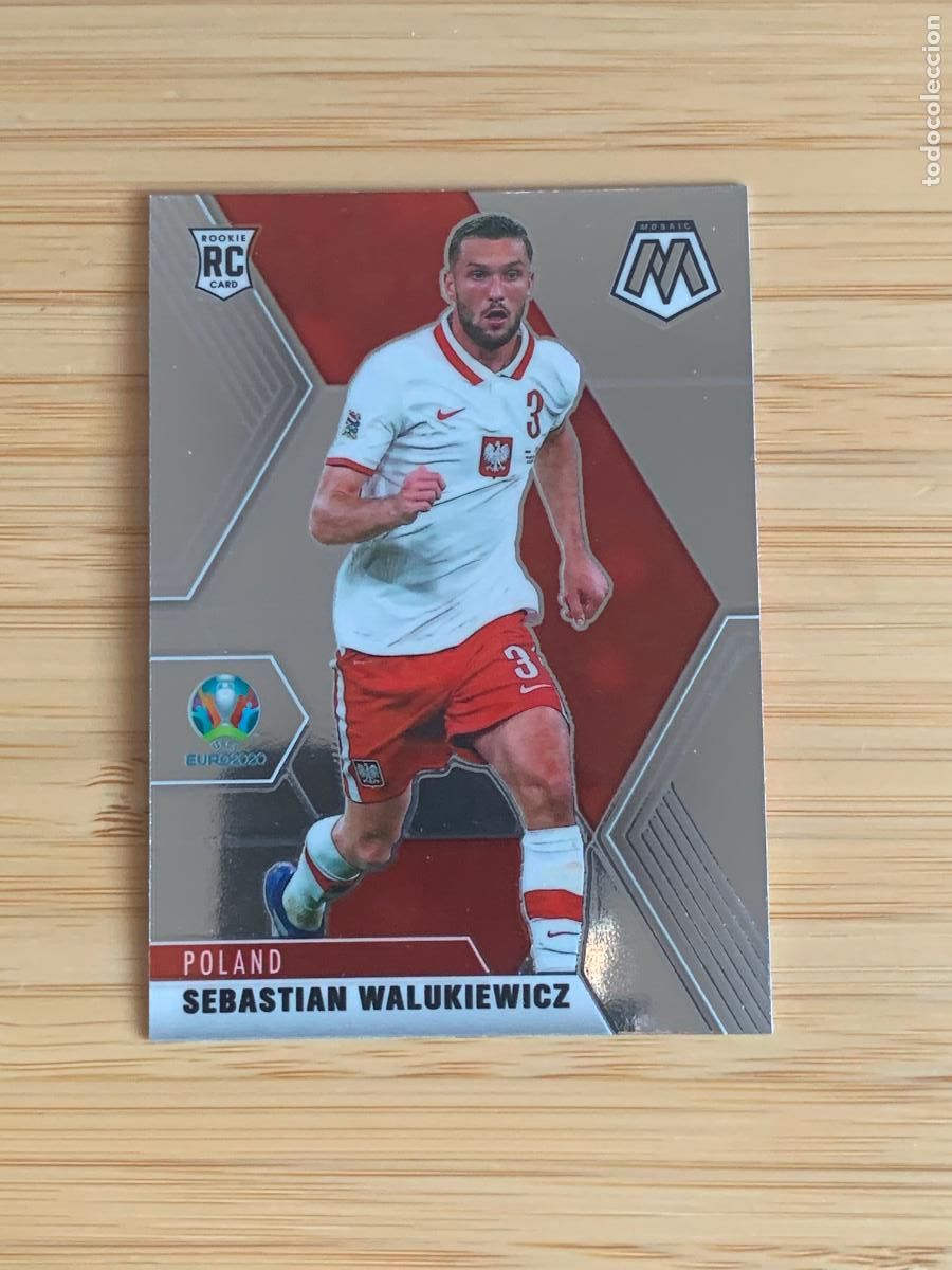 Cromos de f&uacute;tbol: SEBASTIAN WALUKIEWICZ - POLAND - PANINI MOSAIC EURO2020