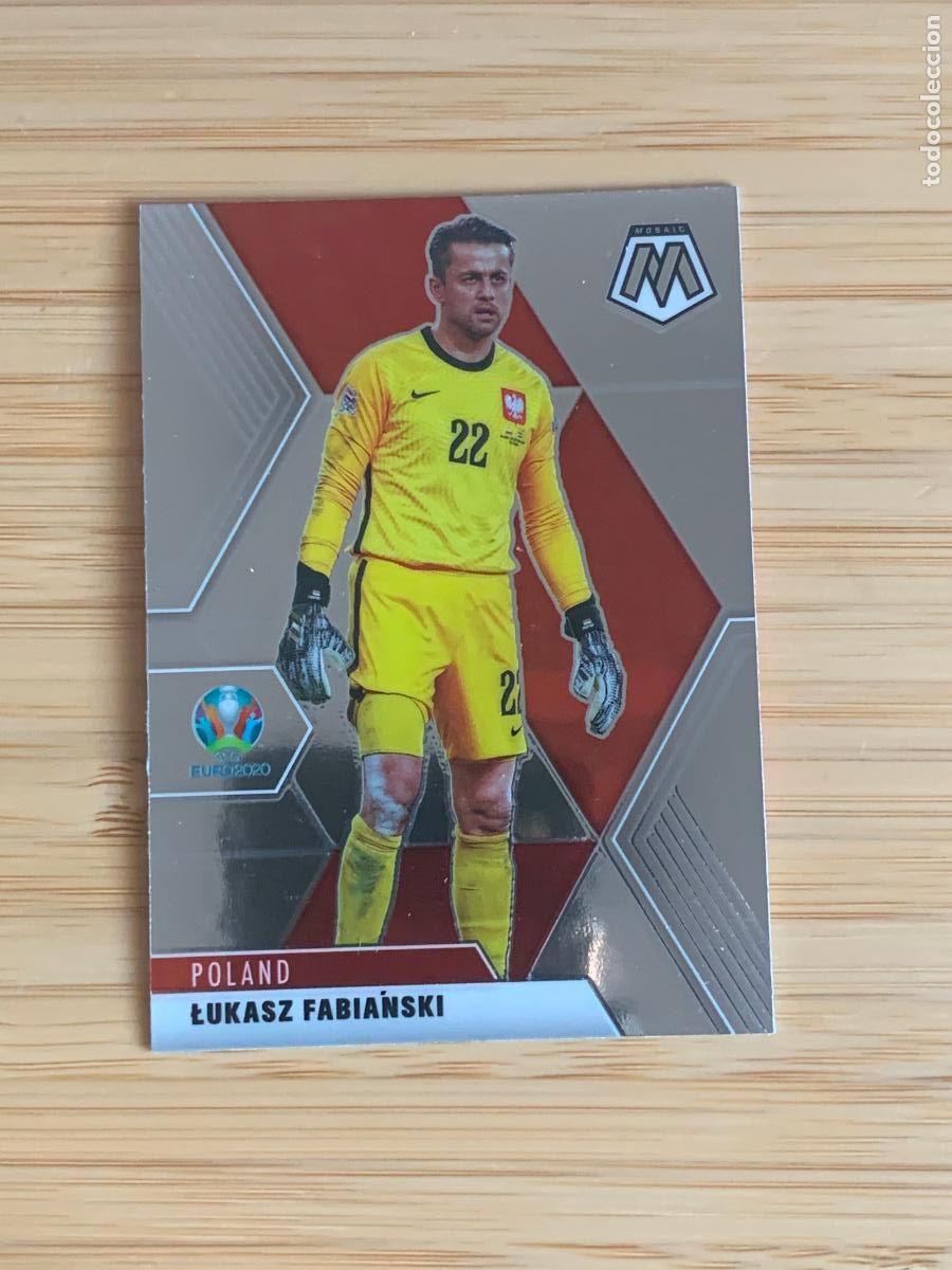 Cromos de f&uacute;tbol: LUKASZ FABIANSKI - POLAND - PANINI MOSAIC EURO2020