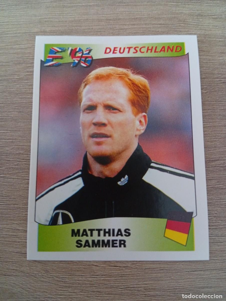 Cromos de f&uacute;tbol: MATTHIAS SAMMER 198 ALEMANIA EURO EUROCOPA 1996 96 PANINI NUNCA PEGADO